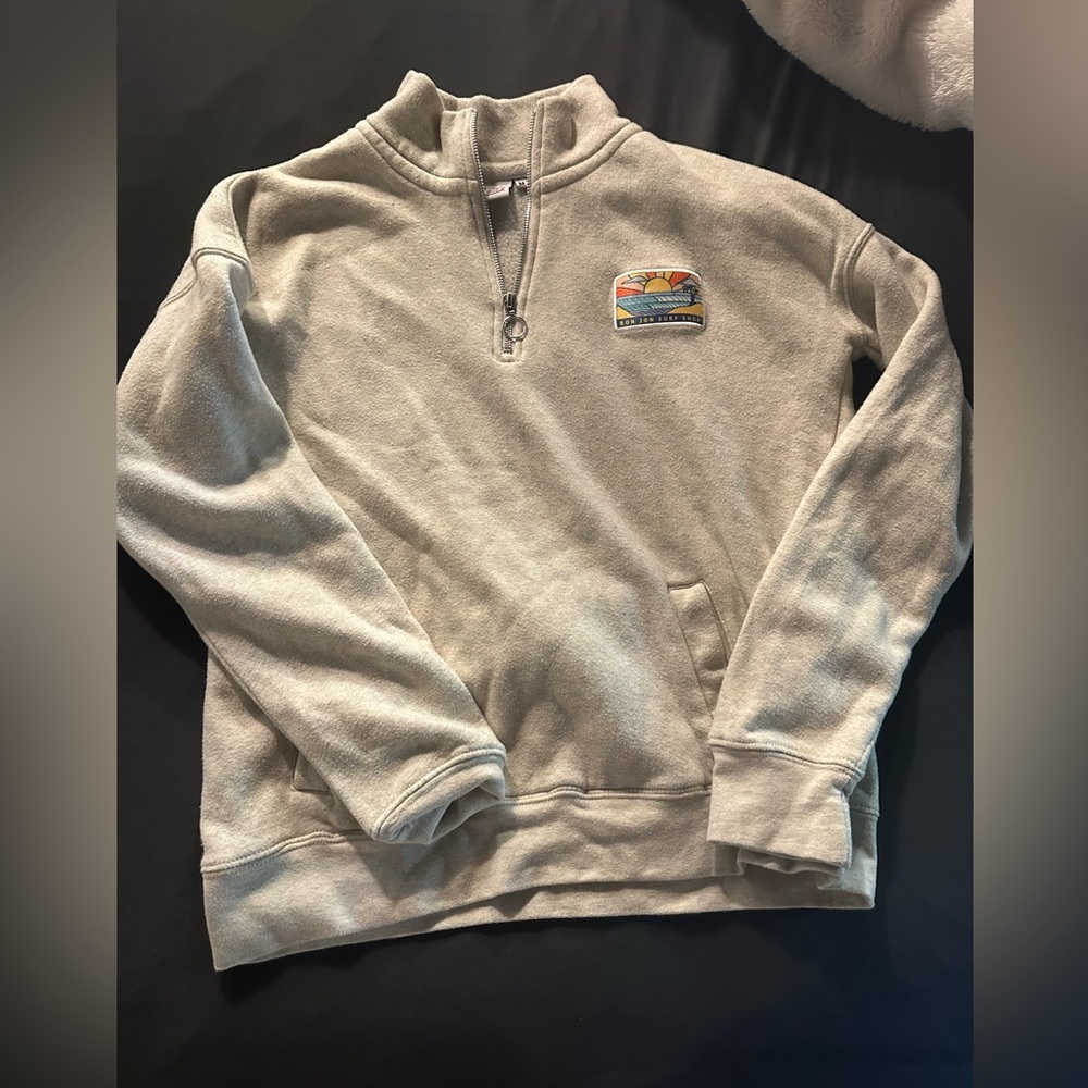 Ron John Surf Shop Half Zip Crew neck